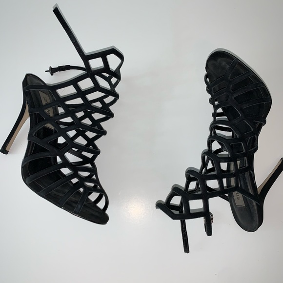 Steve Madden black heels - Picture 3 of 4